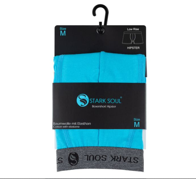 Muške pamučne bokserice Stark Soul 1017, tirkizne