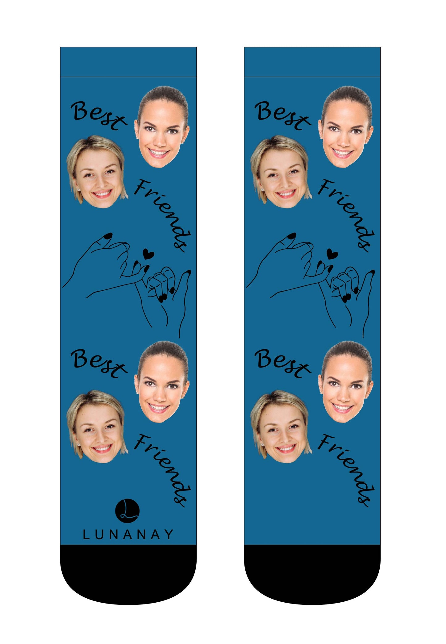 Personalizirane čarape | Čarape po narudžbi, Best friend 2