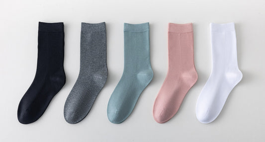 5 pari ženskih antibakterijskih čarapa bez šava, pastel mix 5835