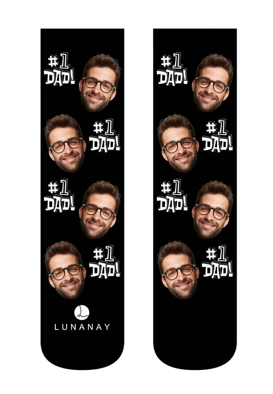 Personalizirane čarape | Čarape po narudžbi, #1 Dad
